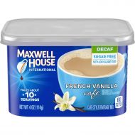 Maxwell House International Cafe French Vanilla Coffee (4oz Jars, Pack of 8)
