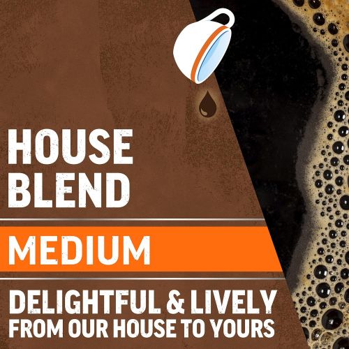  Maxwell House House Blend Medium Roast Ground Coffee (24.5 oz Canister)