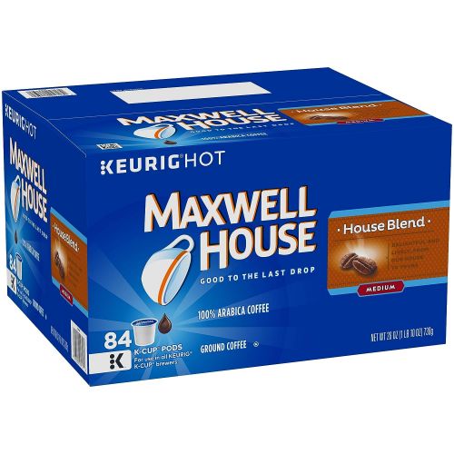  MAXWELL HOUSE Maxwell House House Blend K-Cup Coffee Pods, 84 ct Box