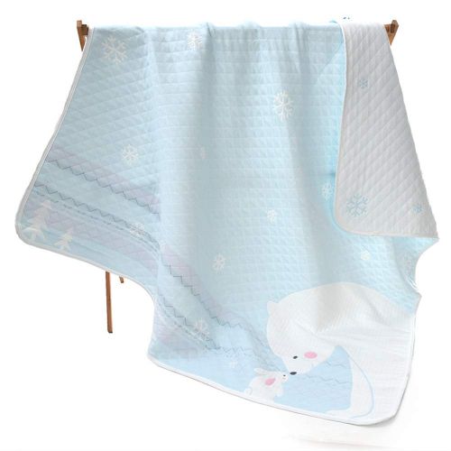  MAXWXKING 3 Layers Cotton Gauze Baby Unisex Muslin Swaddle Blanket Comfortable Bath Towel Comforter Quilt...