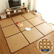 MAXYOYO Kids Play Mat Tatami Mat, Cooling Mattress Topper Memory Foam Floor Mats for Kids Large Rug for Living Room Non Slip Foldable Carpet Rug Easy to Collect 6.5 ft by 6.5ft