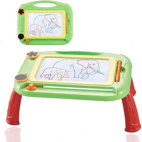  [아마존베스트]MAXZONE Kids Toys for 1-7 Years Old Boys, Toddler Magnetic Drawing Doodle Board Writing Painting for Age 2 3 4 5 6 Boys Birthday Gift Green