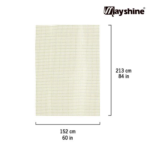  MAYSHINE Area Rug Gripper Pad (5x7), for Hard Floors, Pads Available in Many Sizes, Provides Protection and Cushion for Area Rugs and Floors