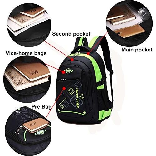  MAYZERO School Backpacks Waterproof School Bags Durable Travel Camping Backpacks for Boys and Girls