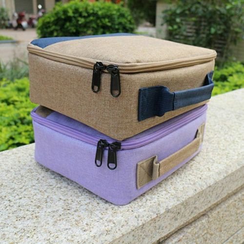  MAYiT Portable Handbag Travel Carrying Storage Bag Canvas Protective Case For Canon Selphy CP1200 CP1300 Compact Photo Printer