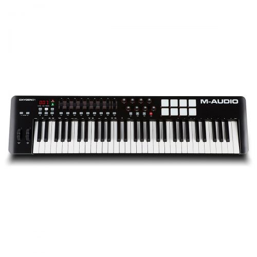  M-Audio},description:M-Audio pioneered the portable MIDI controller market with the Oxygen series of keyboard controllers. Today, M-Audio continues to be a leader of this technolog