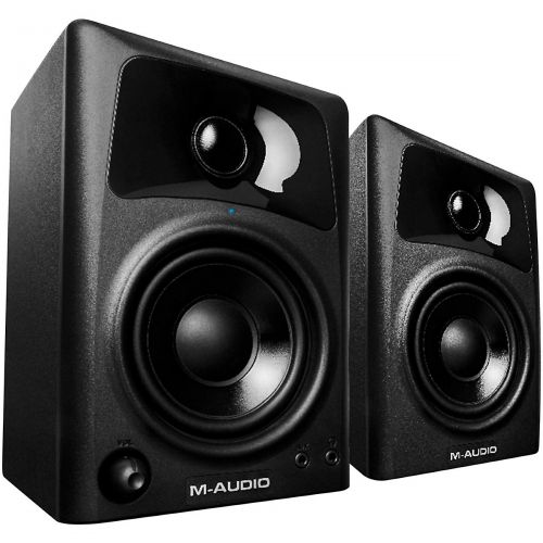  M-Audio},description:The M-Audio AV32 monitors are encased in acoustically-inert MDF cabinets that eliminate clarity-robbing resonances. Onboard amplification provides 10 Watts of