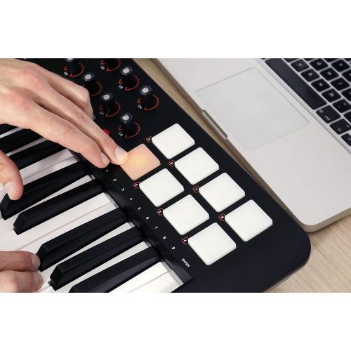  M-Audio Oxygen 61 IV | 61-Key USB/MIDI Keyboard With 8 Trigger Pads & A Full-Consignment of Production/Performance Ready Controls: Musical Instruments