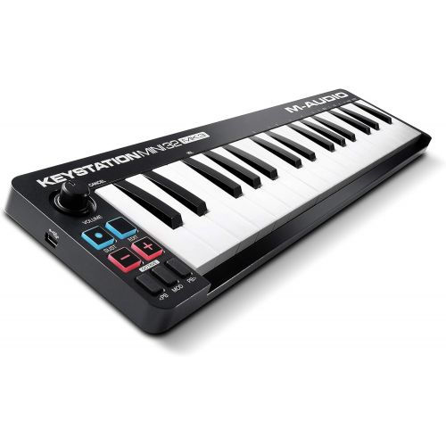  M Audio Keystation Mini 32 MK3 | Ultra Portable Mini USB MIDI Keyboard Controller With ProTools First | M Audio Edition and Xpand 2 by AIR Music Tech