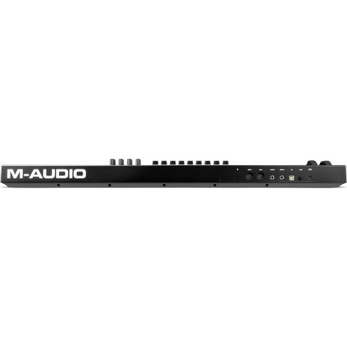  [무료배송]M-Audio Code 49 (Black) | USB MIDI Controller With 49-Key Velocity Sensitive Keybed, X/Y Pad, 16 Velocity Sensitive Trigger Pads & A Full-Consignment of Production/Performance Read