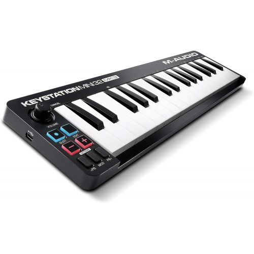  [아마존베스트]M Audio Keystation Mini 32 MK3 | Ultra Portable Mini USB MIDI Keyboard Controller With ProTools First | M Audio Edition and Xpand 2 by AIR Music Tech