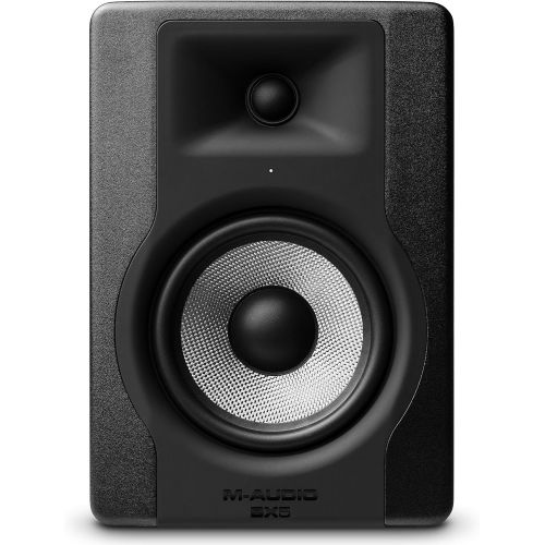  [아마존베스트]M-Audio BX5 D3 | Compact 2-Way 5 Active Studio Monitor Speaker for Music Production and Mixing With Onboard Acoustic Space Control, 1 piece