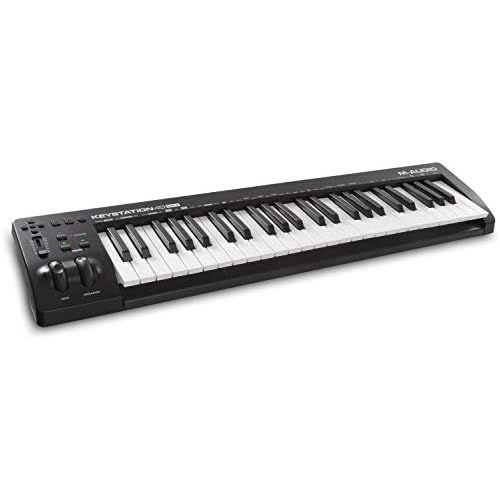  [아마존베스트]M-Audio Keystation - MIDI Keyboard Controller Buttons for Control over Virtual Synthesiser and DAW Parameters