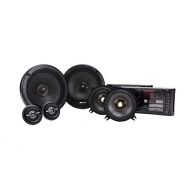 MB Quart PS1-316 Premium 3-Way Component Car Speaker System (Black, Pair) ? 6.5 Inch Speaker System, 400 Watt Car Audio, 4 OHMS (Grills Included)