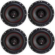 MB Quart X-Line 6.5 Inch Coaxial Car Audio Speakers Bundle - Two Pairs of XK1-116 Speakers