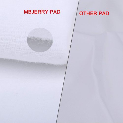  MBJERRY Waterproof Changing Pads Portable - Breathable Leak Proof Mattress Pad Protector Baby Changing Mat for Toddler, Kids Pack of 3 (M (27.5 x 19.7 Inch))