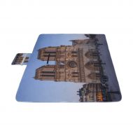 MBVFD Notre Dame De Paris in The Sunset Picnic Mat 57（144cm） x59 (150cm Picnic Blanket Beach Mat with Waterproof for Kids Picnic Beaches and Outdoor Folded Bag