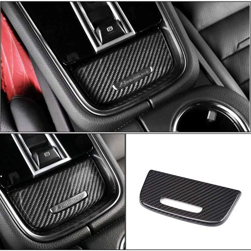  MCARCAR KIT Car Interior Accessories fits Porsche Panamera 971 2017-2019 Carbon Fiber CF Central Control Console Shift Panel Door Handle Dashboard Cover Trims LHD 10pcs