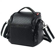 MCHENG Camera Shoulder Bag, Camera Gadget Bag with Shockproof Travel Padded for Canon, Nikon, Sony, Olympus and More