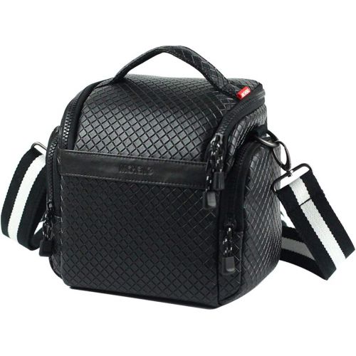  MCHENG Camera Shoulder Bag, Camera Gadget Bag with Shockproof Travel Padded for Canon, Nikon, Sony, Olympus and More