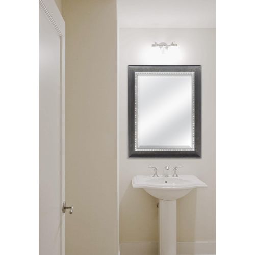  MCS 22x28 Inch Slope Mirror, 27.5x33.5 Inch Overall Size, Silver (20564)