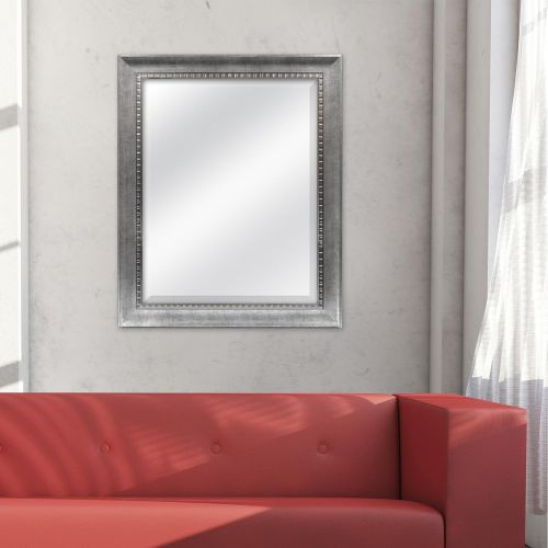  MCS 22x28 Inch Slope Mirror, 27.5x33.5 Inch Overall Size, Silver (20564)