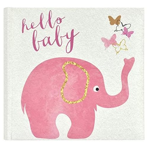  MCS Baby Pink Elephant Photo Album, 8.5 x 8.5