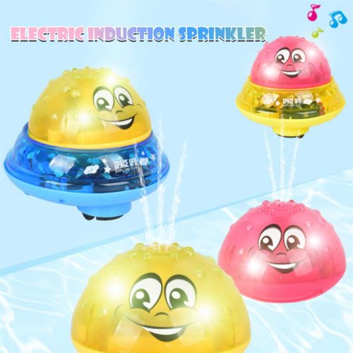  MChoice_Silicone Band MChoiceInfant Childrens Electric Induction Sprinkler Lamp Baby Play Bath Toy Water Toy