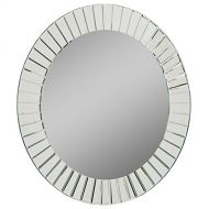 MD Group The Glow Modern Frameless Wall Mirror, 26.75 x .5 x 17 lbs