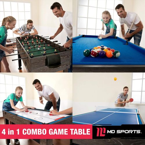  MD Sports Multi Game Combination Table Set - Available in Multiple Styles