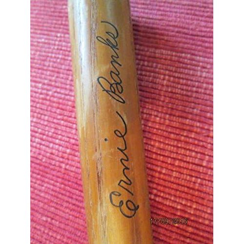  MD Sports Connection ERNIE BANKS (Rare) 1970s (H&B) Louisville Slugger 16 inch Baseball Bat