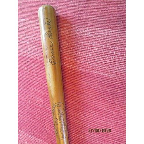  MD Sports Connection ERNIE BANKS (Rare) 1970s (H&B) Louisville Slugger 16 inch Baseball Bat