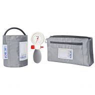MDF Instruments MDF Airius Palm Aneroid Sphygmomanometer - German Made Professional Blood Pressure Monitor with Adult Sized Cuff Included - Full Lifetime Warranty & Free-Parts-for-Life - Grey (M