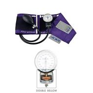 MDF Instruments MDF Calibra Pro Aneroid Sphygmomanometer - Professional Blood Pressure Monitor with Adult Sized Cuff Included - Full & Free-Parts-For-Life (MDF808B) (Purple (Purple Rain))