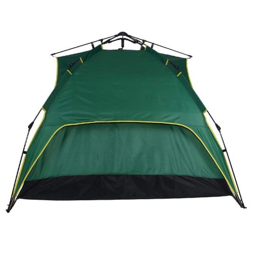  MDZH Zelt Outdoor 3-4 Personen Zelt Wasserdichte Automatische Schnell OEffnen Doppelschicht Hydraulische Campingzelt