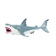 MDstore Safari Ltd Wild Safari Prehistoric World Collection - Hand Painted Megalodon 7.25 x 4.25 - Non-toxic and BPA Free - Ages 3+