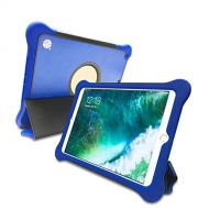 ME 3-in-1 Bumper-Case-Stand with Smart Tri-Fold Cover for New iPad 9.7-inch (2017 Release)