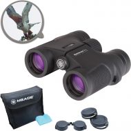 MEADE Instruments a€“ Rainforest Pro 10x32 Compact Outdoor Bird Watching Sightseeing Sports Concerts Travel Professional HD Binoculars for Adults a€“ Fully Multi-Coated BaK-4 Prism
