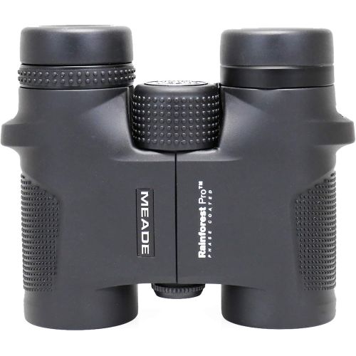  MEADE Instruments a€“ Rainforest Pro 10x32 Compact Outdoor Bird Watching Sightseeing Sports Concerts Travel Professional HD Binoculars for Adults a€“ Fully Multi-Coated BaK-4 Prism