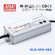 MEAN WELL Meanwell HLG-40H-48A Power Supply - 40W 48V 0.84A - IP65 - Adjustable Output