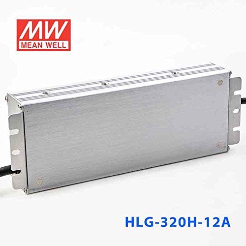  MEAN WELL Meanwell HLG-320H-12A Power Supply - 260W 12V 22A - IP65 - Adjustable Output