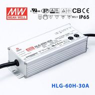 MEAN WELL Meanwell HLG-60H-30A Power Supply - 60W 30V 2A - IP65 - Adjustable Output