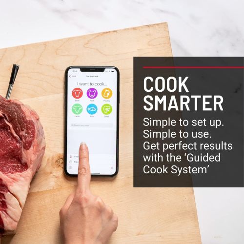  [무료배송]MEATER Block | Premium Wireless Smart Meat Thermometer for The Oven Grill Kitchen BBQ Smoker Rotisserie with Bluetooth and WiFi Digital Connectivity