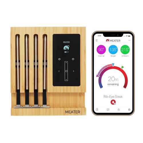  [무료배송]MEATER Block | Premium Wireless Smart Meat Thermometer for The Oven Grill Kitchen BBQ Smoker Rotisserie with Bluetooth and WiFi Digital Connectivity