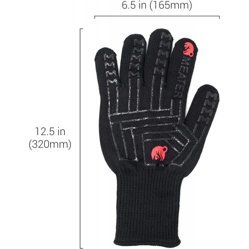  [무료배송] 미터 프리미엄 글러브 고기 오븐용 MEATER Mitts | Heat Resistant Premium Gloves for The BBQ, Kitchen or Oven