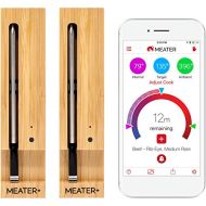 MEATER+ 2 Unit Bundle - Save $9 | 165 ft Range Version of the True Wireless Smart Meat Thermometer for the Oven Grill Kitchen BBQ Smoker Rotisserie with Bluetooth and WiFi Digital