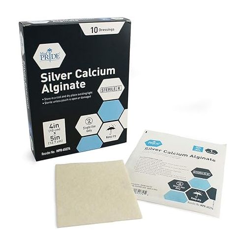  MED PRIDE Silver Calcium Alginate 4