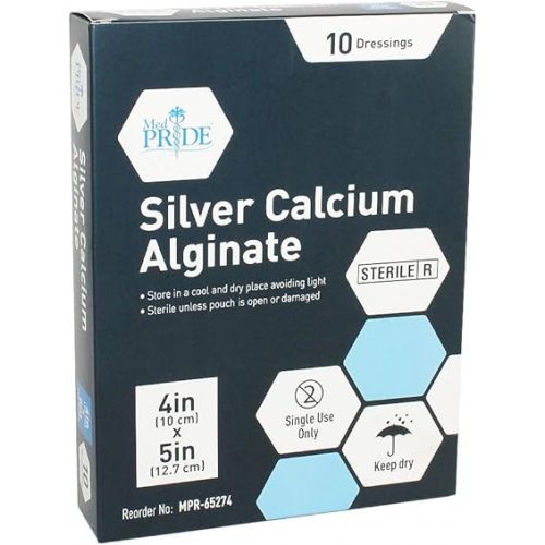  MED PRIDE Silver Calcium Alginate 4