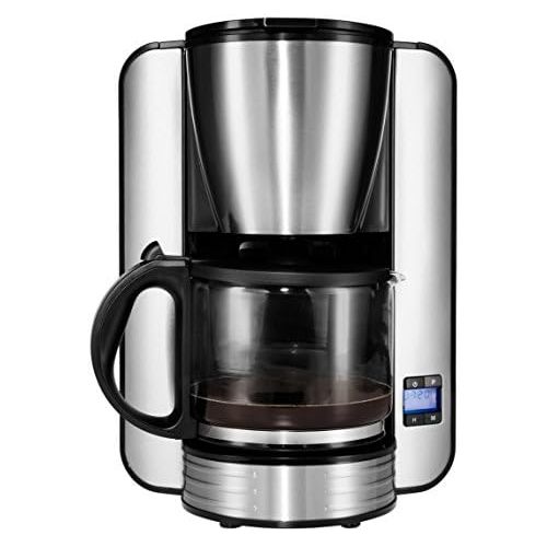  MEDION Medion MD 16230Free Standing Free StandingCoffee Maker Filter Coffee Machine, 1.5Litre, 1080Watt, Black, Stainless Steel)