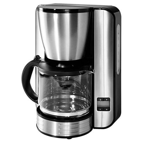  MEDION Medion MD 16230Free Standing Free StandingCoffee Maker Filter Coffee Machine, 1.5Litre, 1080Watt, Black, Stainless Steel)